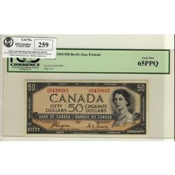 BC-34a 1954 $50 #0439893 Coyne-Towers  PCGS U