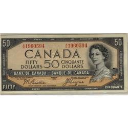 BC-34b 1954 $50 DF A/H1960594 EF