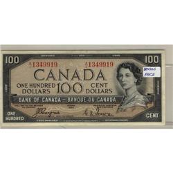 BC-35a 1954 $100 DF A/J1349919 EF