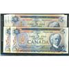 Image 1 : Lot of  five 1972 $5 Lawson- Bouey notes,  BC