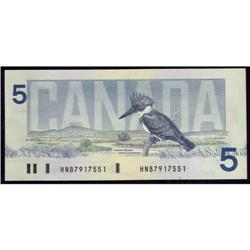 BC-56c 1986 $5 Bonin -Thiessen HNB7917551 PMG