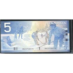 BC-62bA 2004 $5 REPLACEMENT AND RADAR, HNZ575