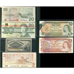 Lot of  six  minor errors notes,  Includes so