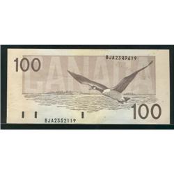ERROR NOTE, BC-60aA-i 1988 $100, serial numbe