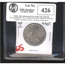 Lot of 2 USA 50¢, Includes 1916D, 1916S, All