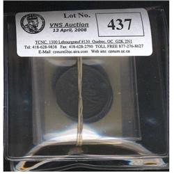 Lot of 7 pre-confederation tokens, includes,