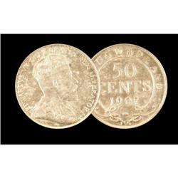 NFLD 1907  50¢ AU-50