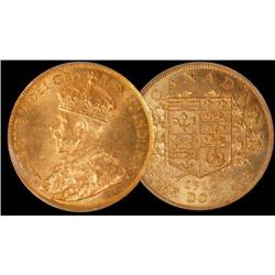 1912 $5 gold PCGS MS-64