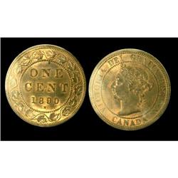 1890H 1¢ ICCS MS65 red, A sublime example in