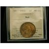 Image 1 : 1910 1¢ ICCS MS65 red, A sublime example in t