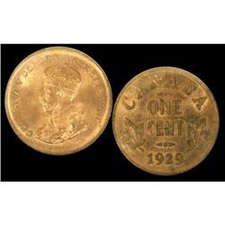 1929 1¢ ICCS MS65 Red, A gem example with exc