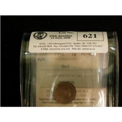 Lot of 6 ICCS graded small Cents;1946 (4)  ,1