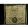 Image 1 : 1887 7/7  5¢ ICCS EF-40