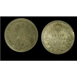 1921 5¢ ICCS F-15, mostly brilliant. Rare dat