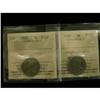 Image 1 : Lot of 2 ICCS graded 5¢; 1925 F-12 (2),