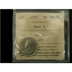 1926 Near 6 5¢ ICCS AU-55
