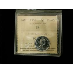 1953 5¢ SF PL65