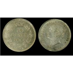 1893 "Flat top"  ICCS MS64, fully struck with