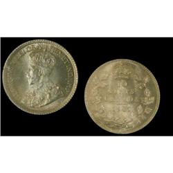 1931 10¢ ICCS MS65, Gem George V issue, fully