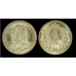 1933 10¢ ICCS MS65, Gem George V issue, fully