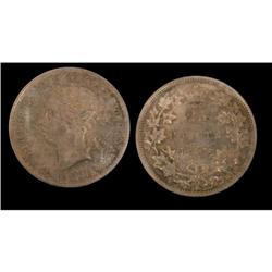 1899 25¢ PCGS MS65.  Gem piece with light lustre