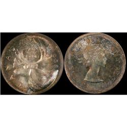 1958 25¢ ICCS MS66, Top 5 example