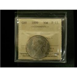 1899 50¢ ICCS F15, a nice example