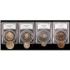 Image 1 : 1900 Four Coin set, ALL PCGS Certified, Inclu