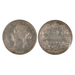 1901 50¢ ICCS EF-40. Brilliant