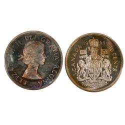 1964 50¢ ICCS MS65, Agem designated as Cameo