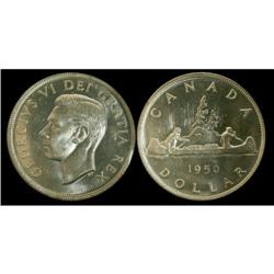 1950 $1 Arnprior ICCS MS-65, fully brilliant