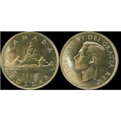 1952 $1 NWL ICCS MS-65, blast white wih lots