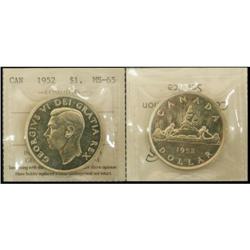 1952 $1 W.L. ICCS MS65,   Rare in this condit