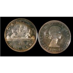 1953 $1 NSF ICCS MS65, nicely toned