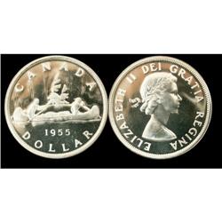 1955 ARN $1  Proof Like-65, brilliant and lus