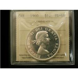 1960 $1 ICCS PL66, designated Cameo