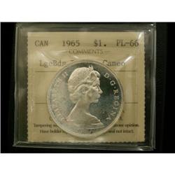 1965 $1 ICCS PL66  LgBd Blt 5 type designated
