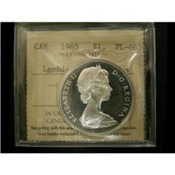 1965 $1 ICCS PL66  LgBd Ptd 5 type designated