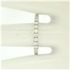 Image 5 : 18K White Gold 1.0 ctw F VS1 Round Brilliant Prong Set Diamond Eternity Band Rin