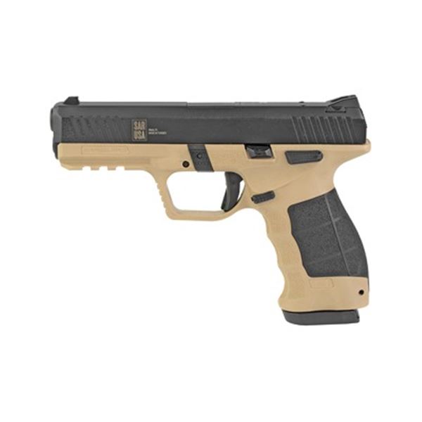 SAR SAR9 9MM 4.4" 17RD METE SAFARI