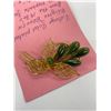 Image 2 : Vintage Gold Plated Filagree Brooch from 1970s 2 and 1/4 x 1 and 3/4