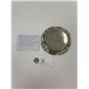 Image 2 : Very Pretty 4" Round Art Nouveau 800 Silver Dish. Marked with German HM. Weight 44.7 G
