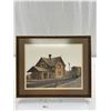 Image 1 : 23 x 19 Inches Framed Print by Terry Jefferies Beaver Tail Train Station