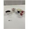 Image 1 : 4 Single Tea Cups with No Saucers Very Good Condition