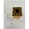 Image 1 : Mike and Ally NYC Handcrafted Designer Gold and Black Enamel Tissue Box Original Cost $350 Like New