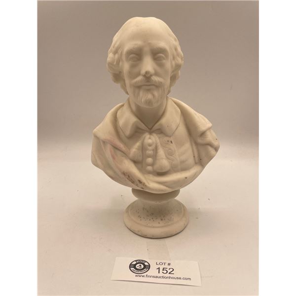 9 Inch Tall Bust of Shakespeare