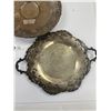 Image 2 : Lot of Silver Plated Plates