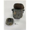 Image 2 : Vintage Bronze Lidded Pot with Two Handles Very Decorative