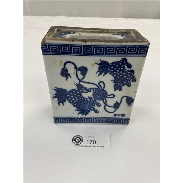 6 x5 Inch Decorative Chinese Porcelain Box