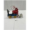 Image 1 : Cast-iron Horsen and Buggy Plus Vintage Safety Can